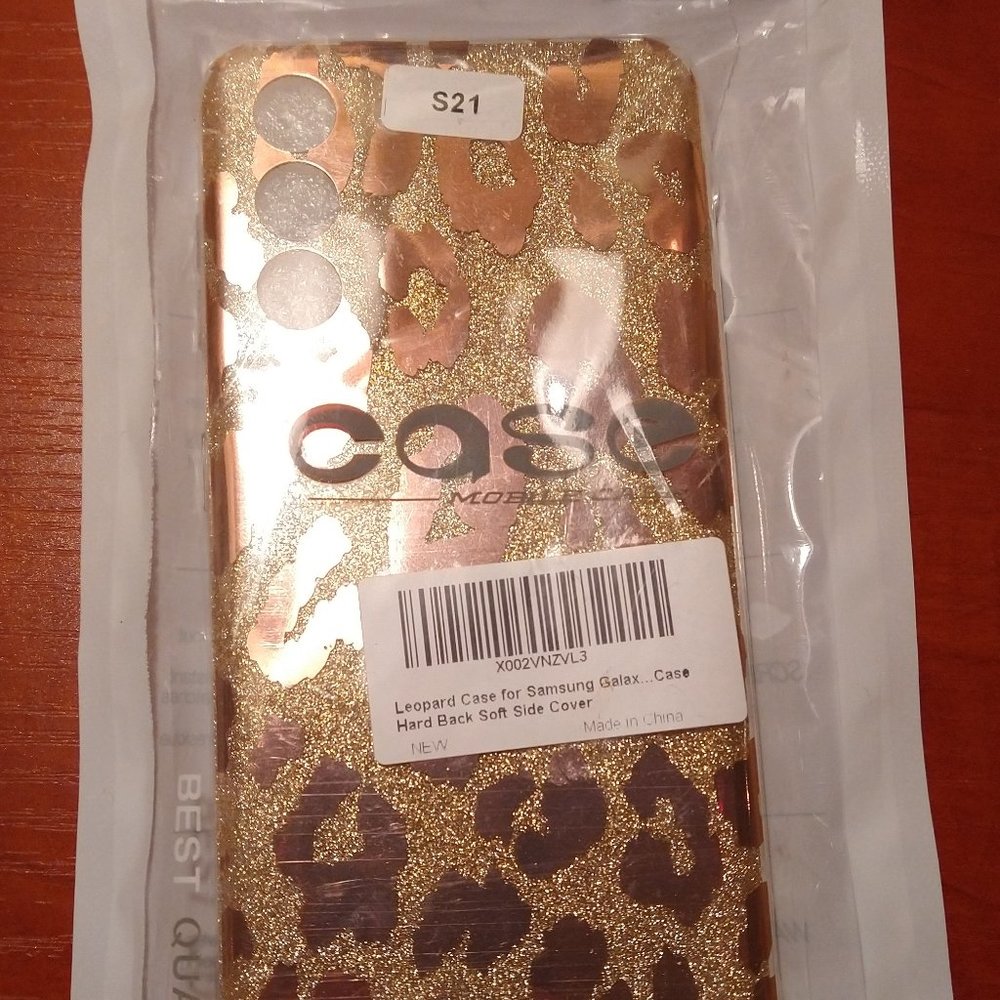 LEOPARD JELLY CASE FOR A  SAMSUNG GALAXY S21